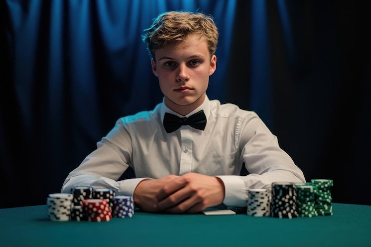 Texas Poker table list on dewi5000 login app showing multiple stake levels